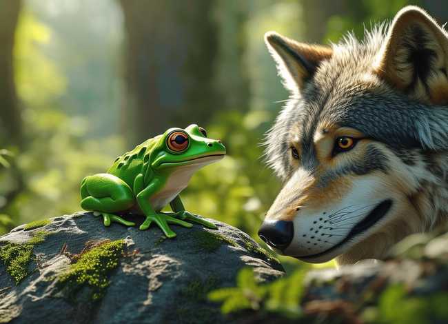 青蛙和大灰狼的故事告诉我们什么,大灰狼和小青蛙的故事告诉我们 青蛙和大灰狼的故事告诉我们什么,大灰狼和小青蛙的故事告诉我们