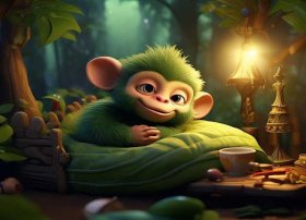 中国民间儿童故事尿床的小猴子（睡前小故事 尿床的小猴子）