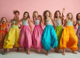 儿童裤子跳舞 儿童裤子跳舞怎么穿