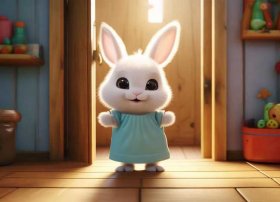 打开儿童故事 儿童故事小兔子乖乖把门打开