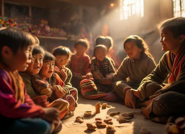 儿童小故事藏语 藏语幼儿故事