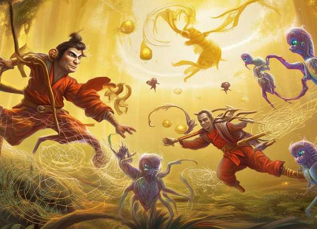 孙悟空大战蜘蛛精儿童故事、孙悟空大战蜘蛛精的故事