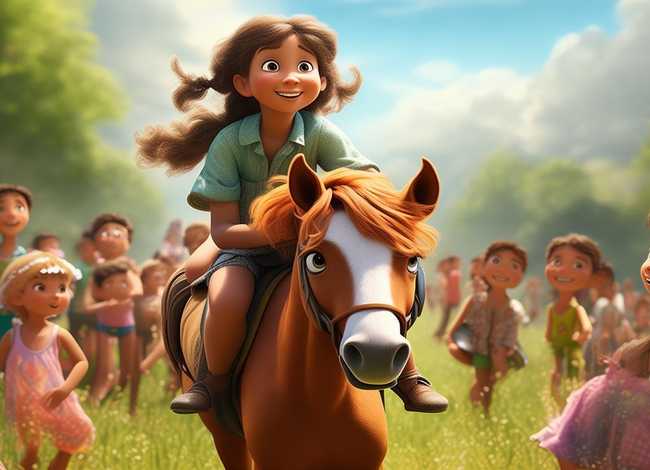 关于马的儿童故事，关于马的幼儿故事