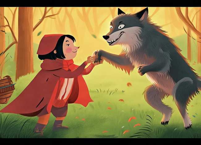 儿童故事小红帽与灰太狼 小红帽与灰太狼的故事作文
