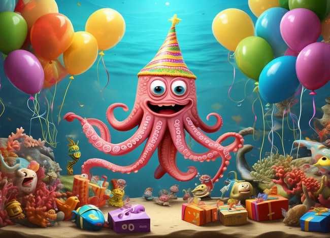 生日故事、章鱼先生过生日故事 生日故事、章鱼先生过生日故事