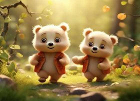 儿童故事两只小熊 幼儿故事两只小熊