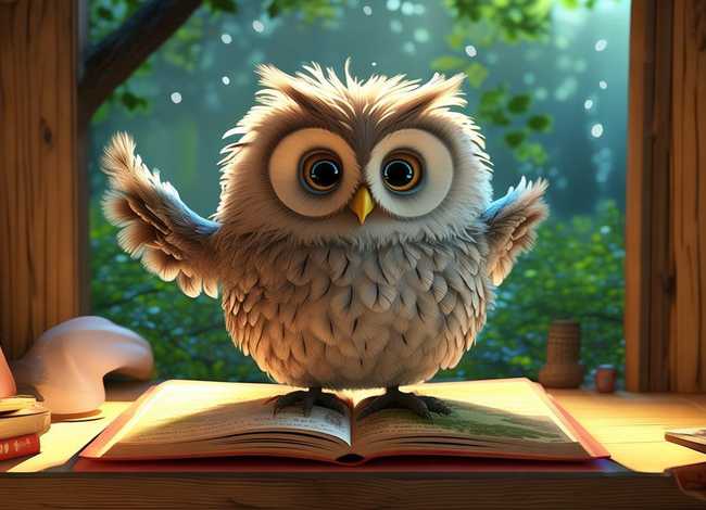 3岁儿童绘本故事猫头鹰 - 关于猫头鹰绘本故事
