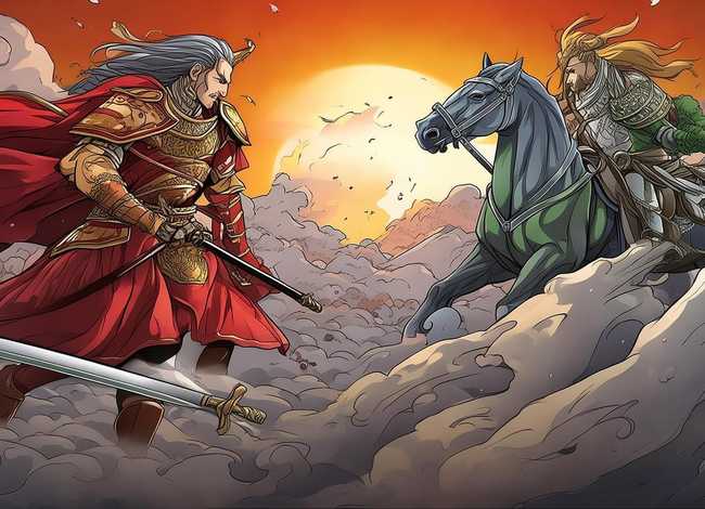 故事插图简笔画带颜色、故事插图简笔画带颜色《三国演义》 故事插图简笔画带颜色、故事插图简笔画带颜色《三国演义》