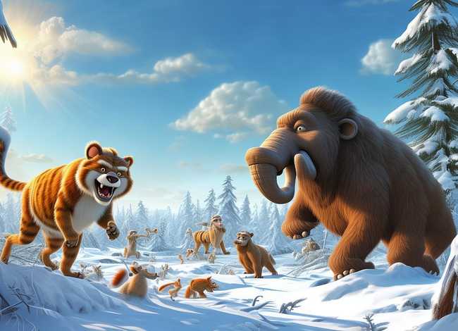 儿童版的冰河时代 《冰河时代》原唱版本