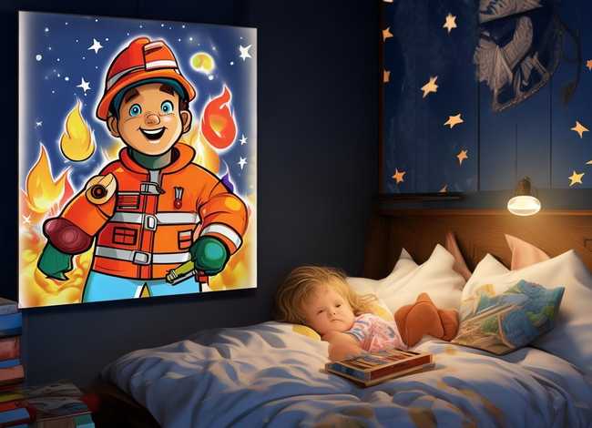 睡前消防故事0-3岁，4岁睡前故事消防员