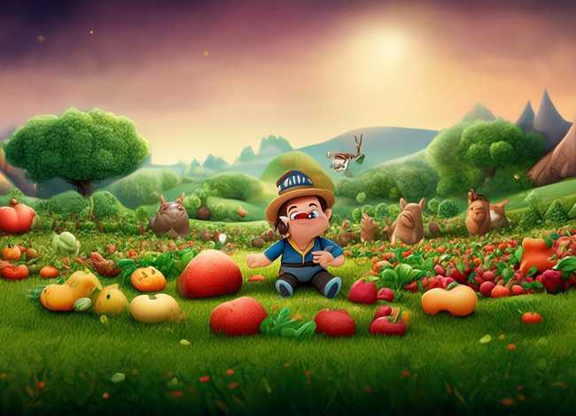 格林童话故事之儿童的天堂 - 格林童话天堂里的农夫 格林童话故事之儿童的天堂 - 格林童话天堂里的农夫