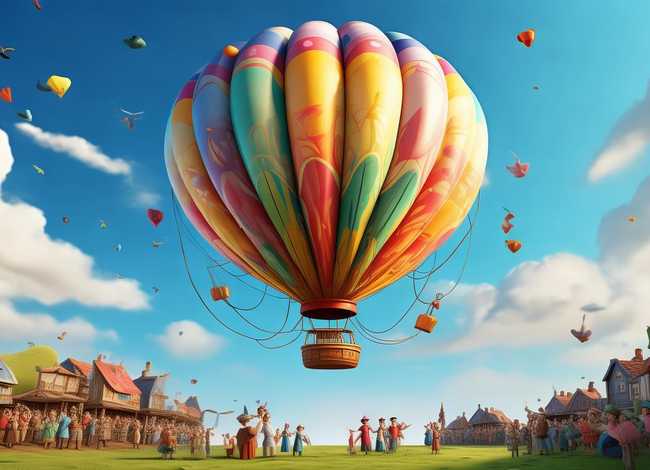 热气球故事绘本 - 热气球故事绘本图片 热气球故事绘本 - 热气球故事绘本图片