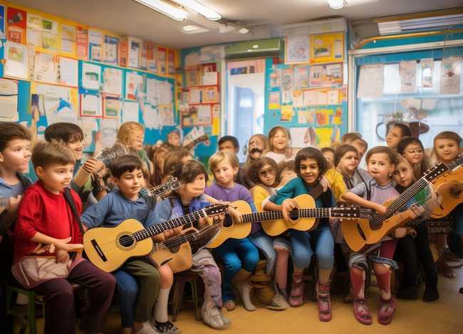 儿童吉他培训班学费多少（儿童吉他培训班学费多少钱）