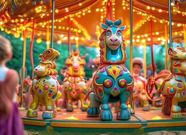 旋转木马儿童故事（旋转木马的幼儿小故事）