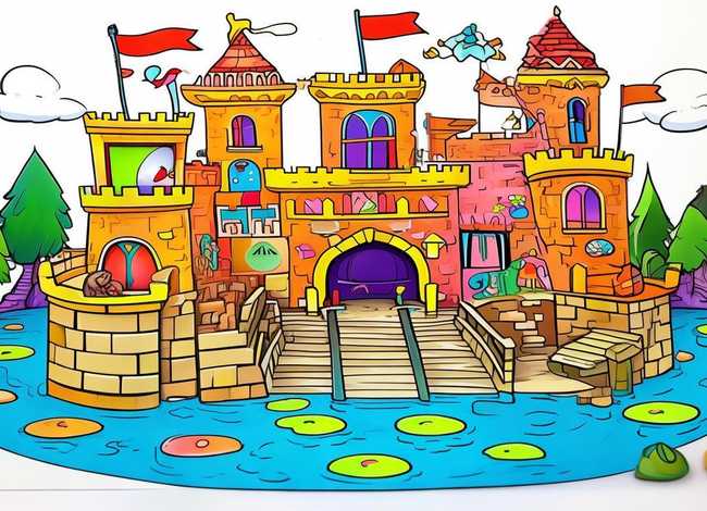 儿童城堡涂色画图片大全打印 儿童城堡涂色画图片大全打印版 儿童城堡涂色画图片大全打印 儿童城堡涂色画图片大全打印版