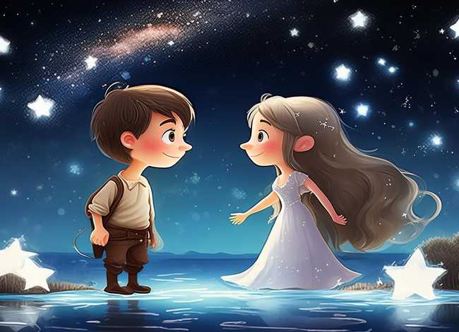 牛郎和织女的故事儿童版800字 - 牛郎和织女的故事文字版