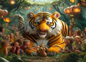 关于老虎的儿童故事表演，有关老虎的幼儿故事大全