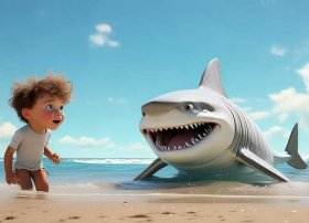 儿童大白鲨故事mp3；大白鲨故事在线听