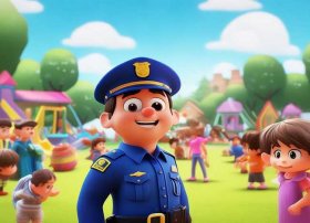 警长故事儿童3-6岁 - 关于警长的故事