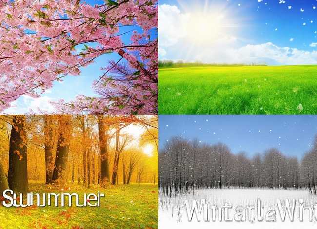 春夏秋冬的英文 - 春夏秋冬的英文要大写吗