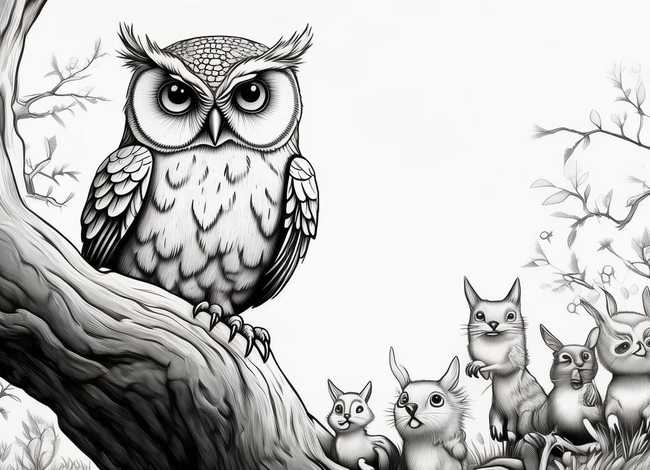 寓言故事绘画简笔画，寓言故事绘画简笔画图片大全