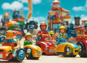 工程车儿童故事文字、幼儿故事工程车文字