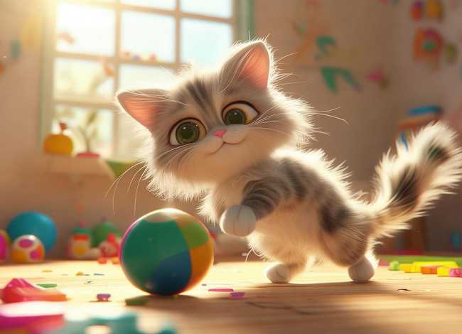 3-6岁 故事、3-6岁 故事搞笑猫咪