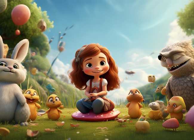 小女孩的幼儿故事（小女孩的幼儿故事大全）