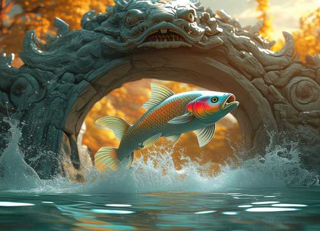 小鲤鱼跳龙门故事免费听；小鲤鱼跳龙门故事免费听完整版