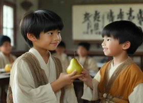 孔融让梨的简单故事 - 孔融让梨的故事简单介绍