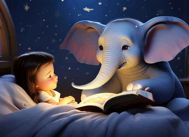 睡前大象的故事 宝宝睡前故事大象的故事 睡前大象的故事 宝宝睡前故事大象的故事