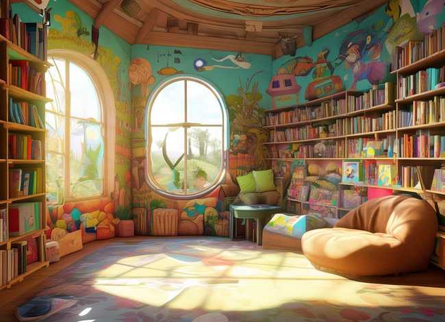 儿童图书馆设计效果图;儿童图书馆设计效果图怎么画 儿童图书馆设计效果图;儿童图书馆设计效果图怎么画