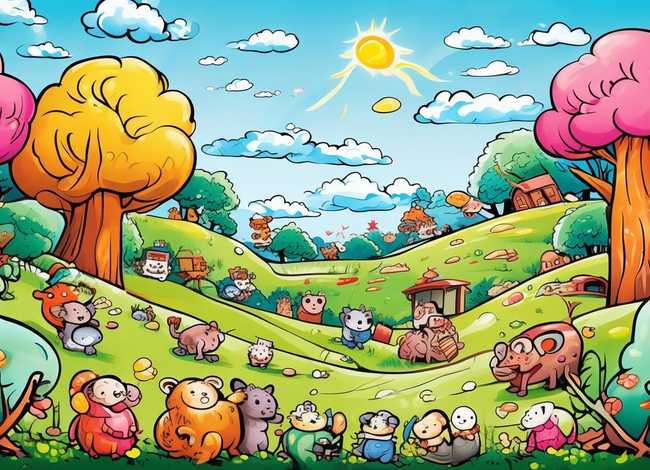 儿童图画故事书可打印 故事大全图画书打印