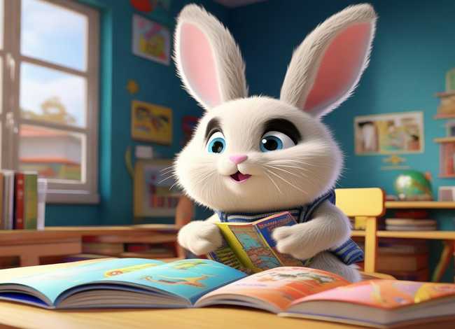 鲁鲁兔双语儿童故事 - 鲁鲁兔双语故事文本