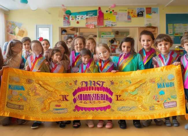 儿童幼儿园锦旗、幼儿园锦旗用语大全最美幼儿园