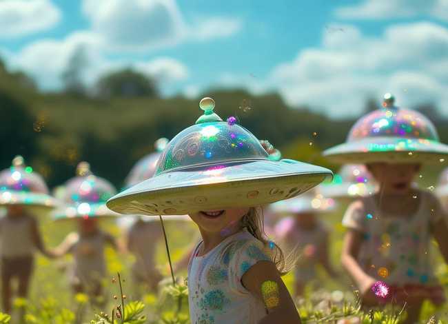 飞碟帽子儿童故事(故事帽子飞了) 飞碟帽子儿童故事(故事帽子飞了)