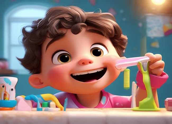 儿童刷牙故事小班、幼儿园小班刷牙绘本故事