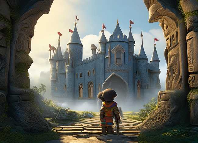 城堡编故事（城堡编故事二年级）