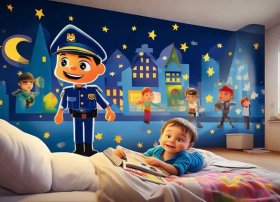 警察儿童故事睡前（警察故事宝宝睡前故事）