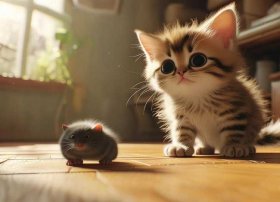 小猫为什么吃老鼠儿童故事 - 猫为什么吃老鼠的故事视频