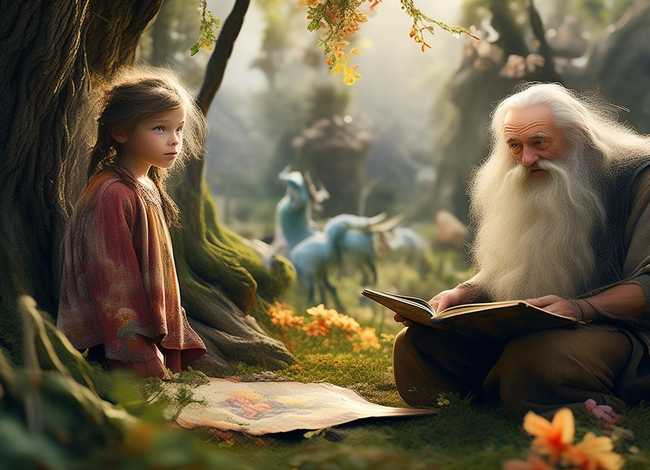 儿童启蒙故事7岁神话故事，6一7岁神话故事