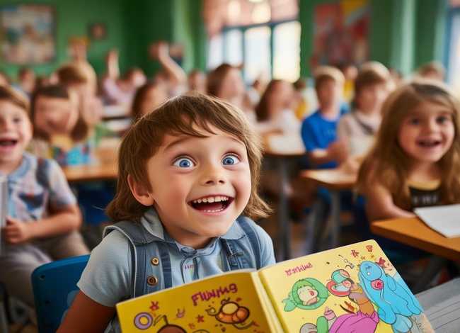 小朋友睡前搞笑故事、小朋友睡前搞笑故事小学生幻想考试取得好成绩笑话故事