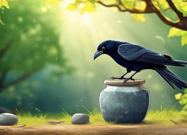 乌鸦喝水视频儿童故事(乌鸦喝水故事小视频) 乌鸦喝水视频儿童故事(乌鸦喝水故事小视频)