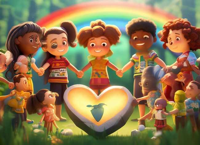 儿童故事团结友善的故事带图片；关于团结友爱的幼儿故事