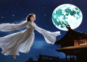 嫦娥奔月儿童故事100至200字；嫦娥奔月小故事100字左右