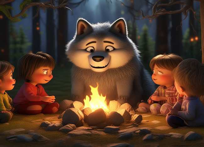 大灰狼故事儿童完整3-6岁 少儿大灰狼的故事
