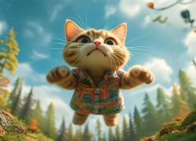 儿童故事一只想飞的猫的作者 一只想飞的猫作者是谁故事中的主人公是谁