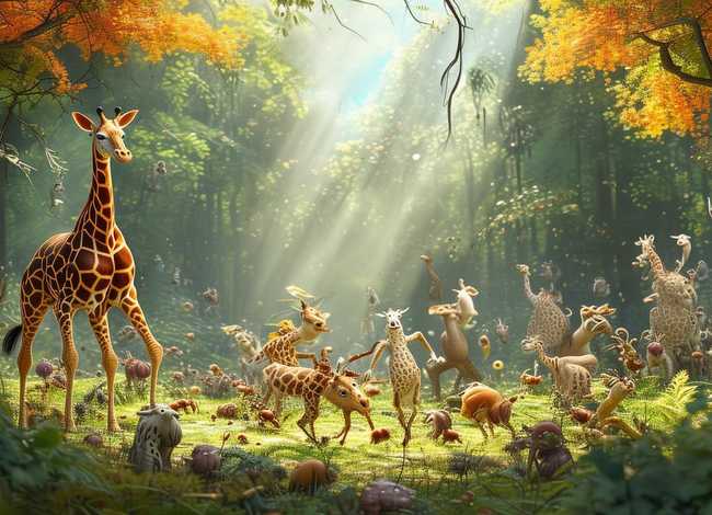 故事《森林大聚会》(故事《森林大聚会》如何举办运动会) 故事《森林大聚会》(故事《森林大聚会》如何举办运动会)