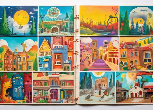 儿童自制绘本故事带图10张可打印打印版、自制绘本故事10张带图片大全可以看图