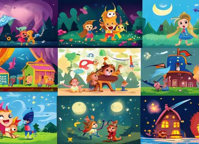 儿童故事简笔画6幅图；儿童故事简笔画推荐3-6岁